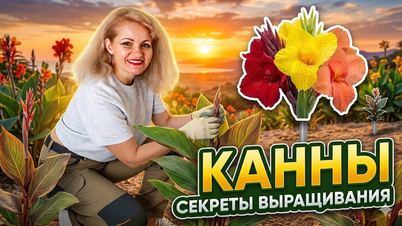 Канны в ландшафтном дизайне 🌺 Посадка, пересадка и проращивание