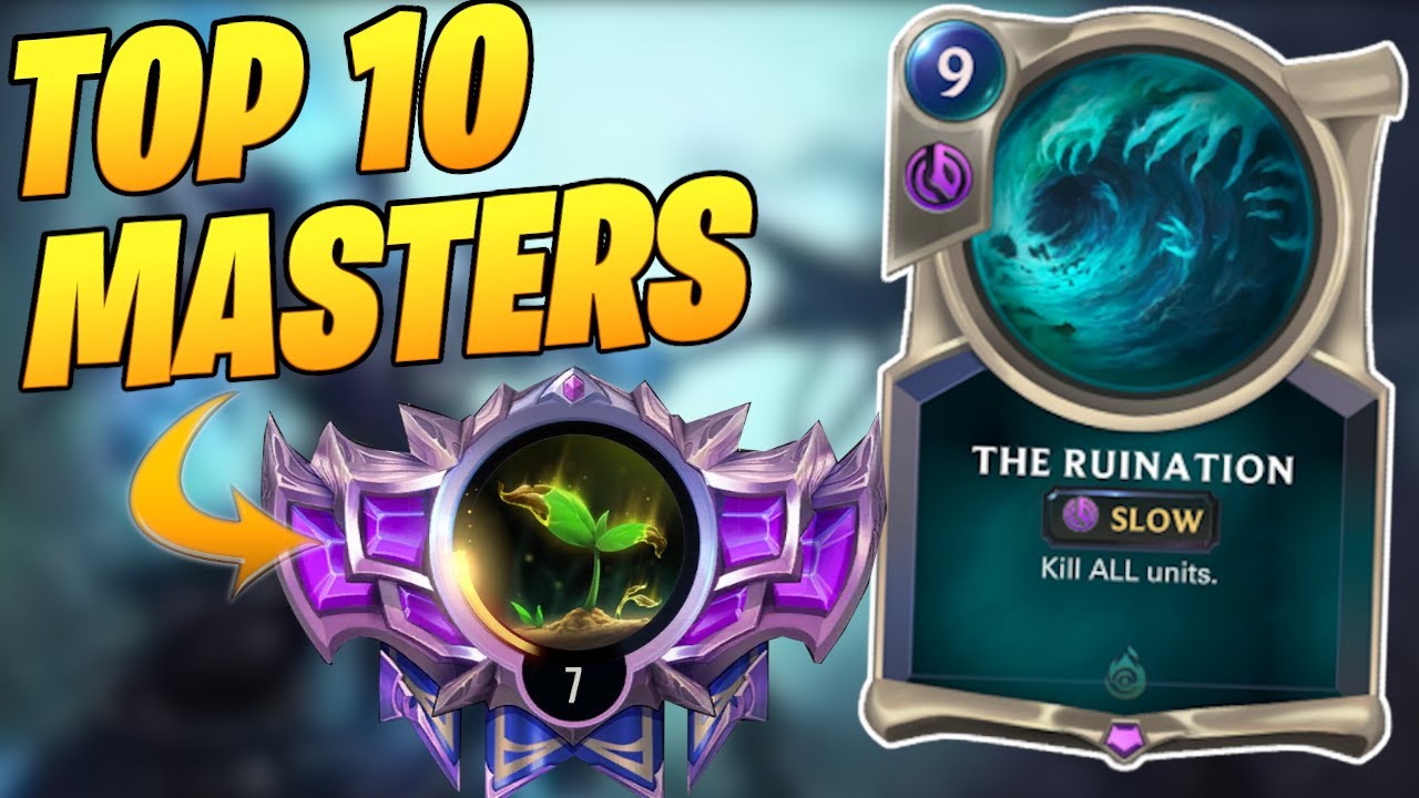 Zetalot's TOP 10 MASTERS Last Wish Hecarim! | Best Decks Runeterra | Top Decks Runeterra