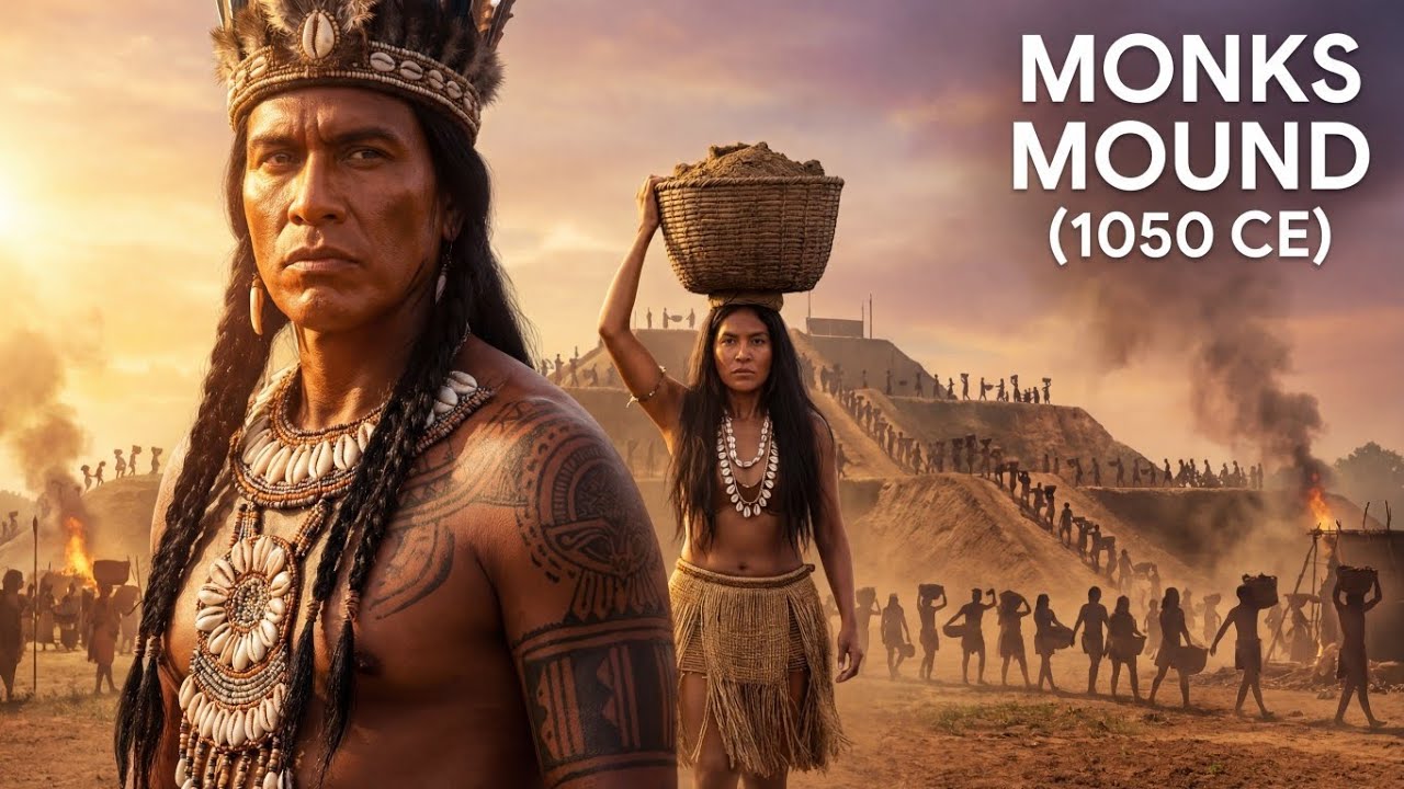 How Ancient Americans Built a Pyramid | Monks Mound, Cahokia