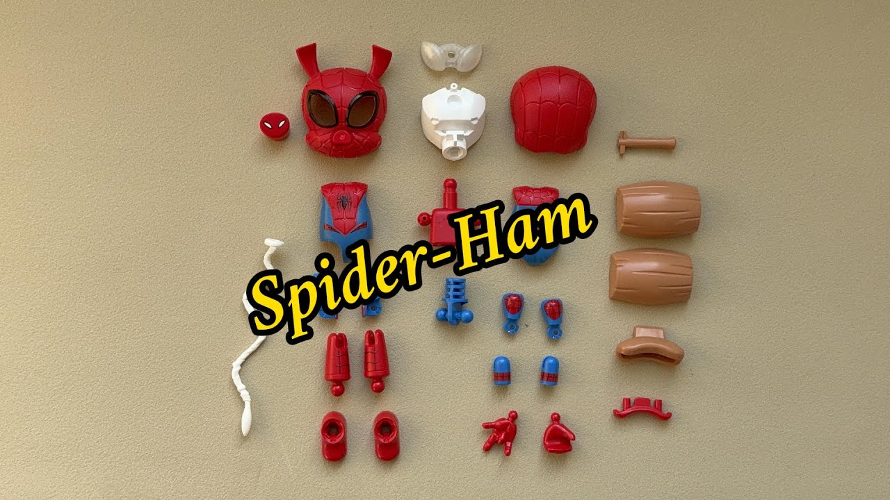BLOKEES Brick Minifigure Marvel Spider-Man DIY Peter Porker, Spider-Ham