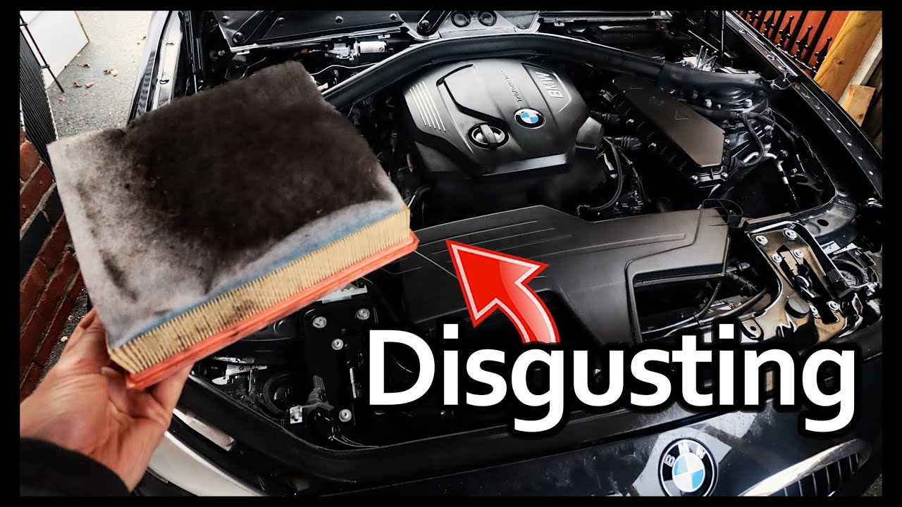 BMW F20 1 SERIES AIR FILTER REPLACEMENT!