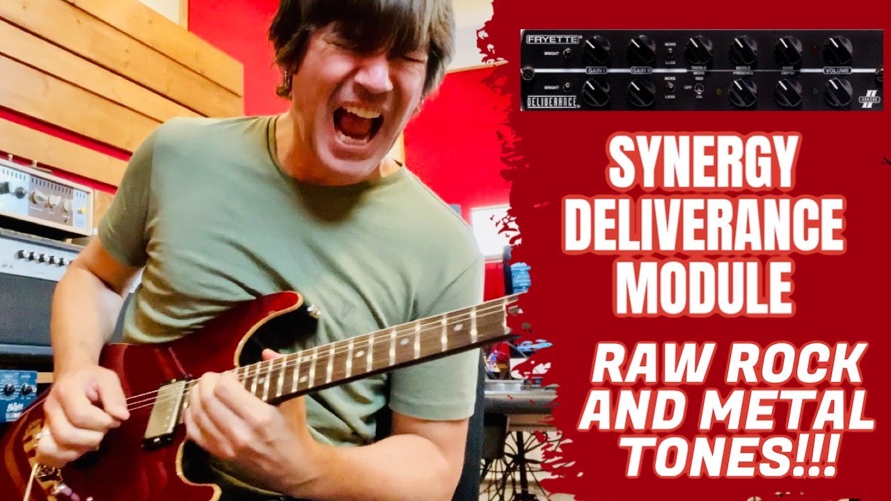 SYNERGY DELIVERANCE PREAMP MODULE Raw Rock and Metal Tones!