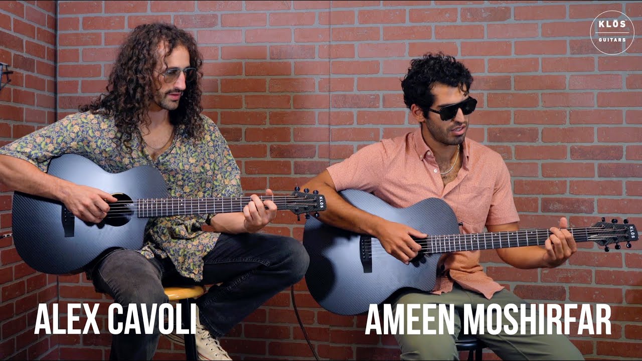 Two KLŌS Carbon Fiber Guitars played together! Alex & Ameen
