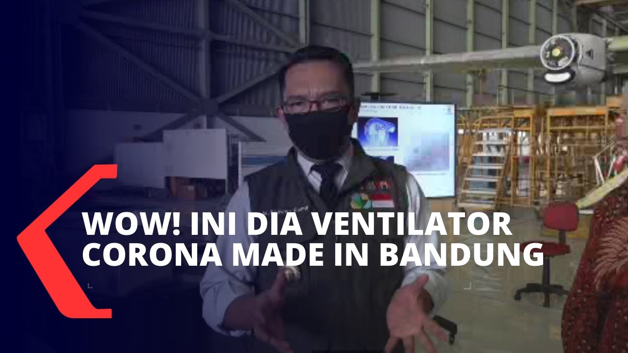 Ridwan Kamil: Ventilator Untuk Pasien Corona Siap Diproduksi Massal!