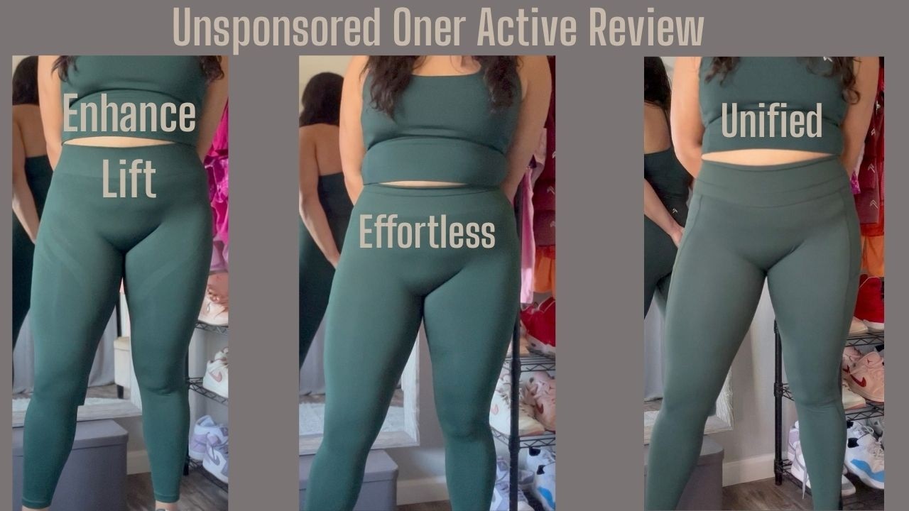 Activewear Review: Unsponsored Oner Active: EnhanceLift, Effortless, Unified