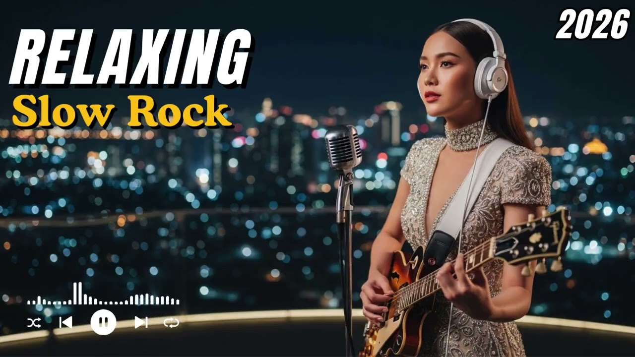 Relaxing Slow Rock Music – Soft Rock Songs to Calm Your Mind & Soul