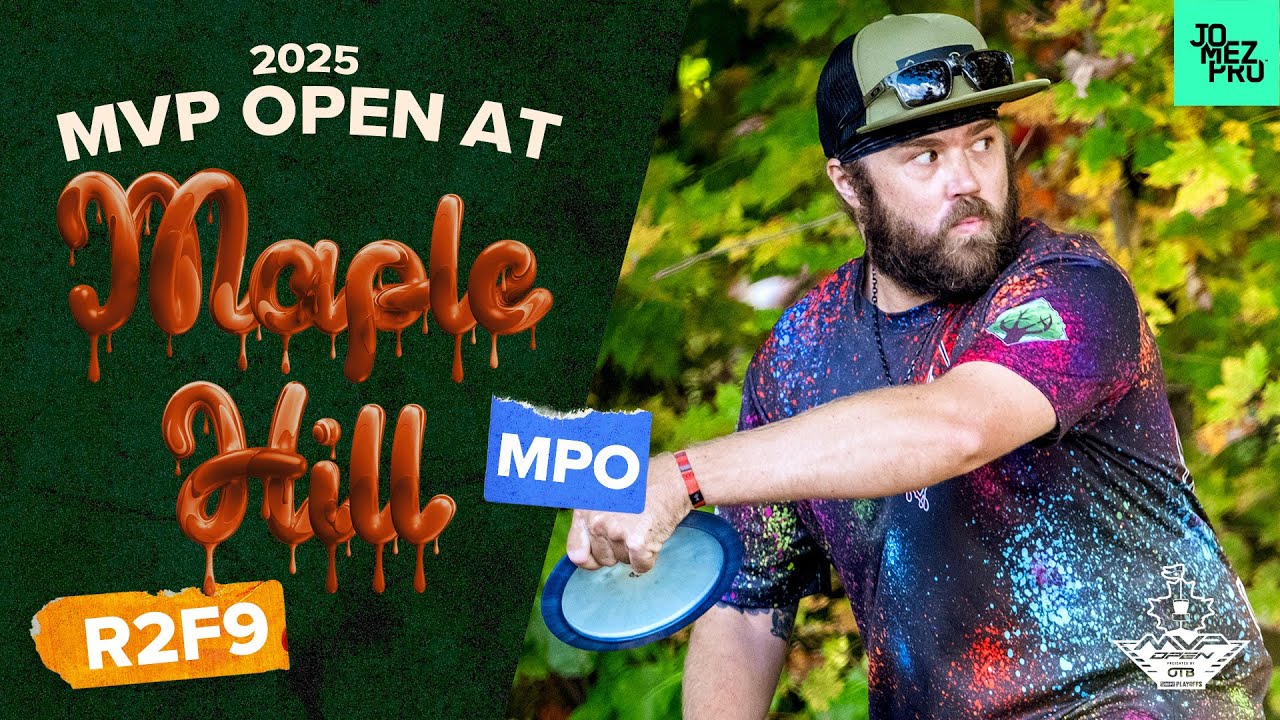 2025 MVP Open | MPO R2F9 | Queen, Lizotte, Buhr, Redalen | Jomez Disc Golf