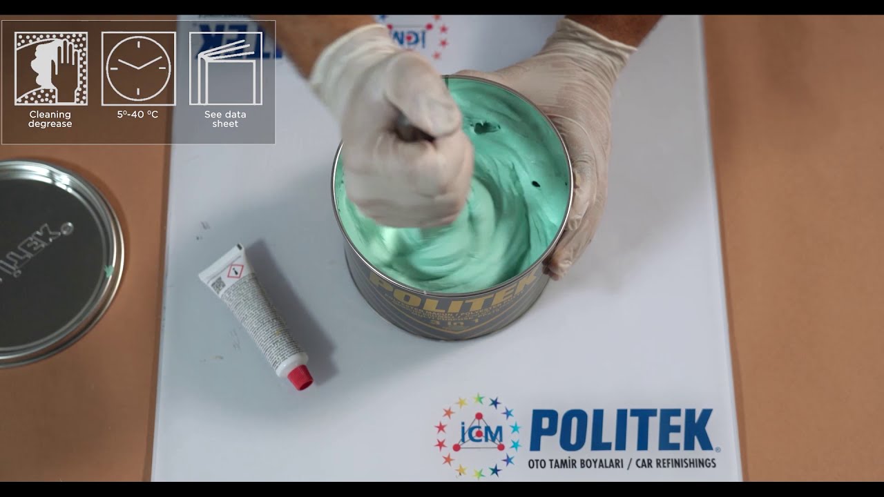 Polyester Putty 3 in 1 Usage