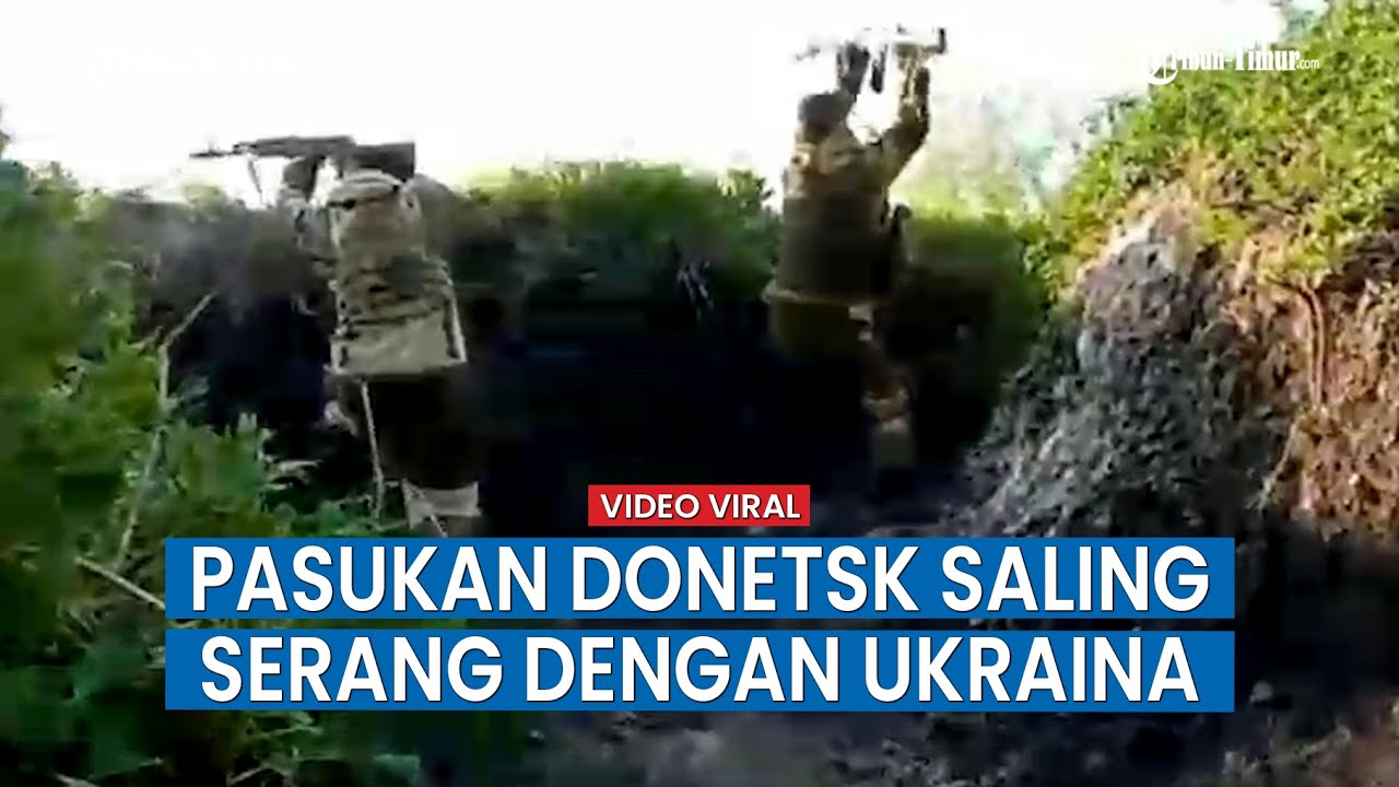 Saling Serang dengan Ukraina, Pasukan Donetsk Bersembunyi di Balik Gundukan Karung Pasir
