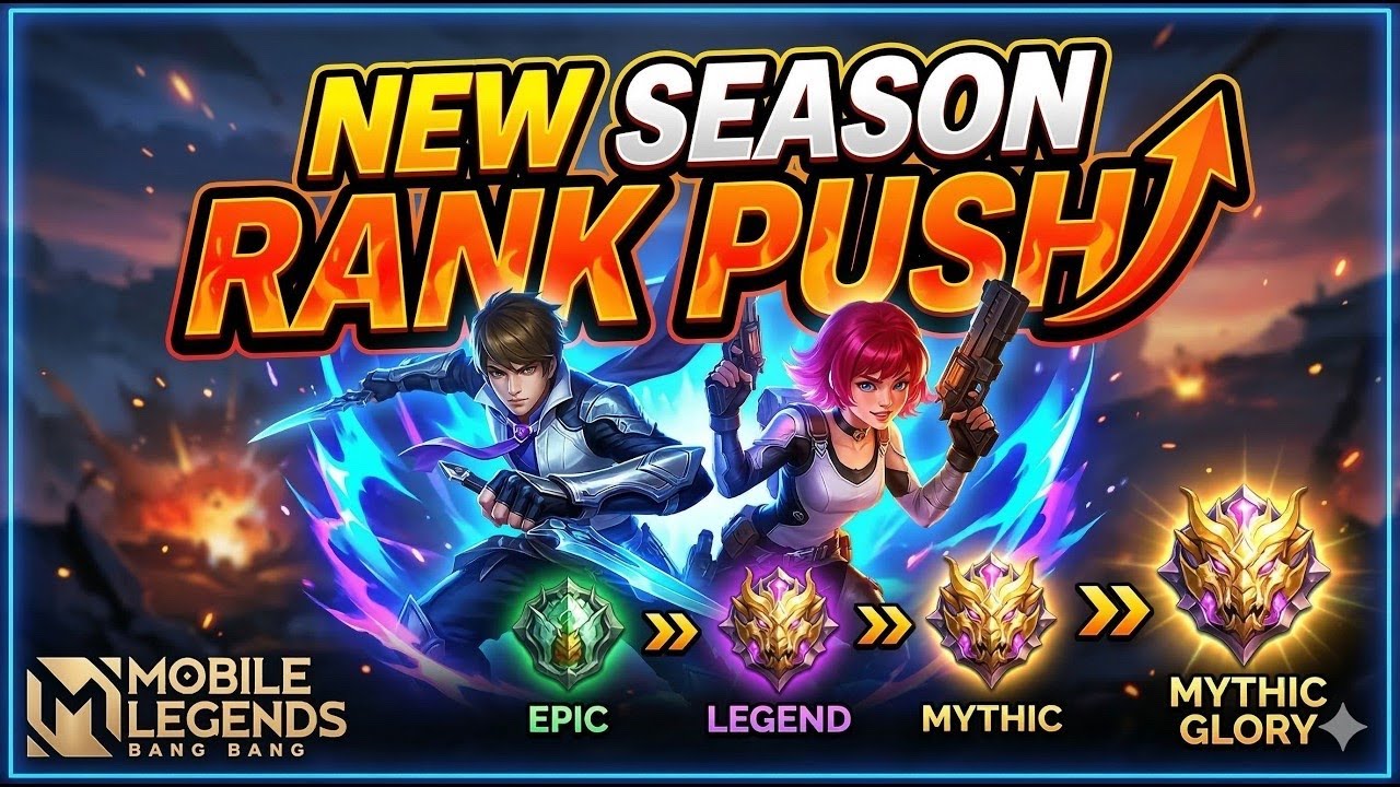 RANK PUSH day 1 Mobile legend bang bang #mlbb