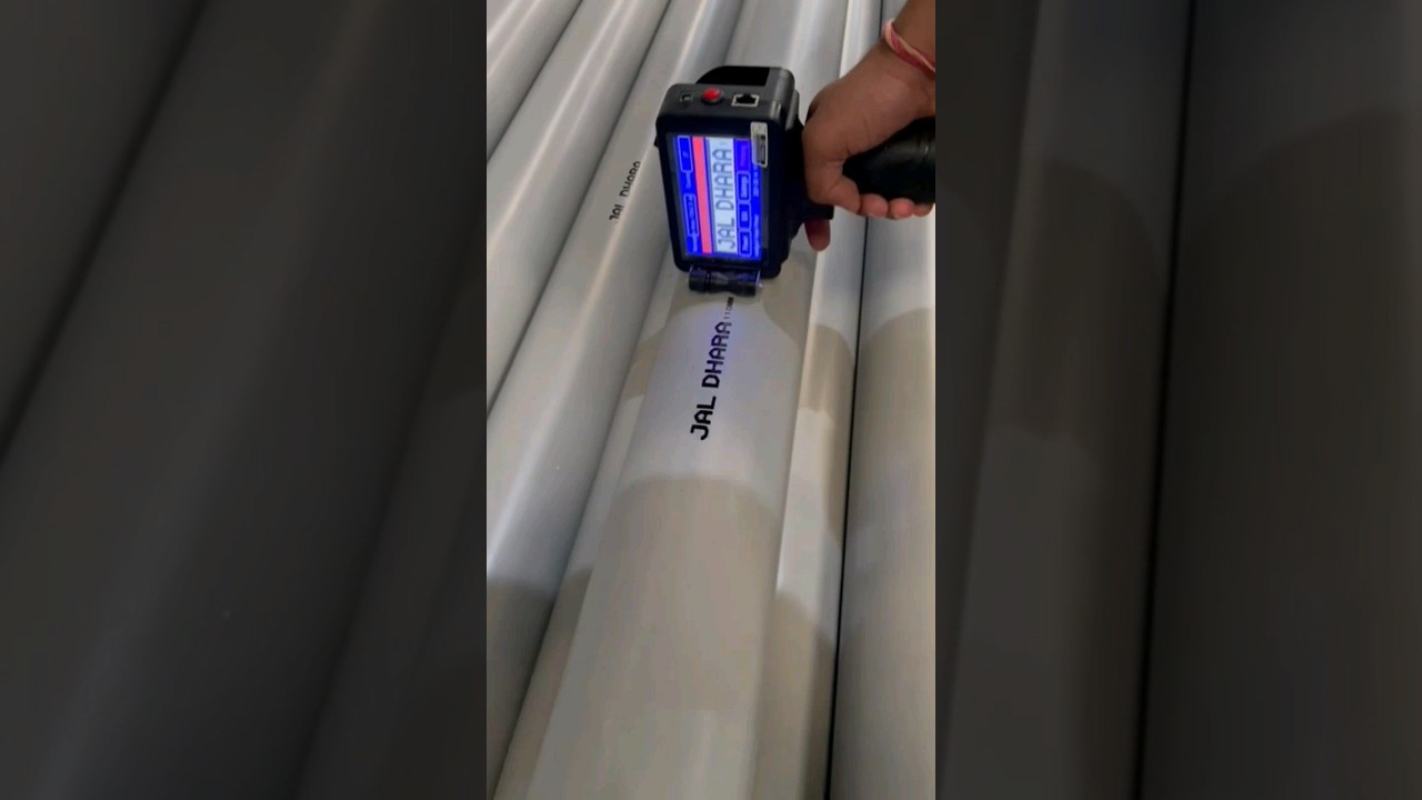 Innovative Handheld Inkjet Printer: PVC Pipe Printing Made Easy! #pvcpipes #inkjetprinters