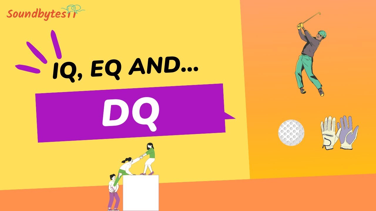 What can you do to build your DQ?!  Not just IQ and EQ!