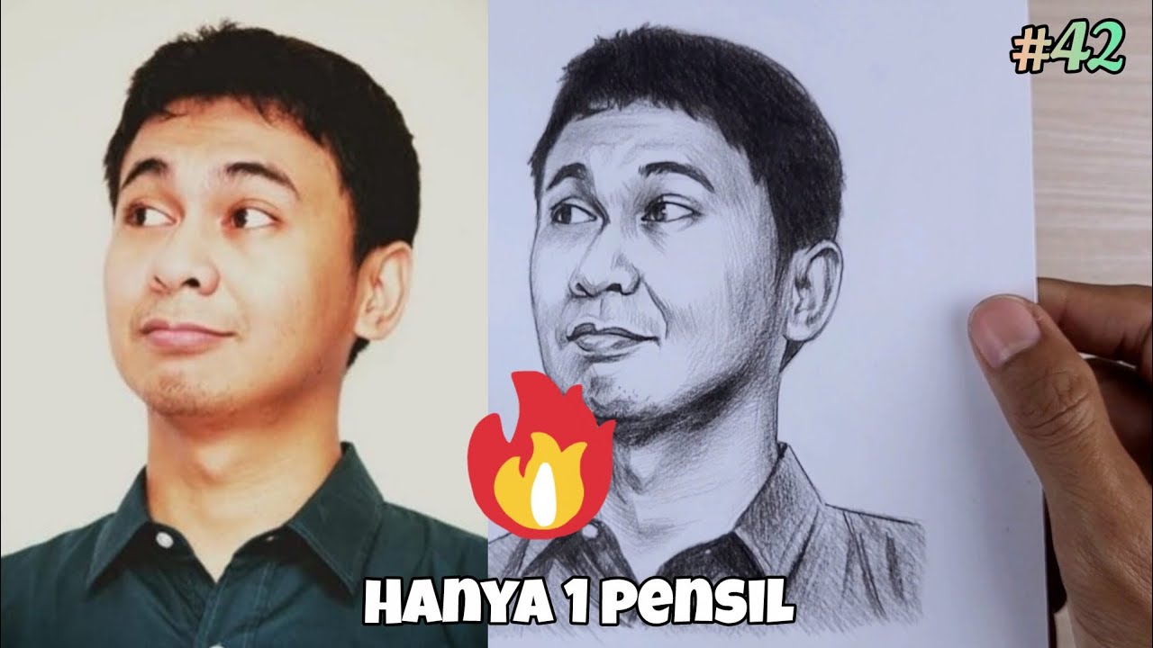 Menggambar Komika Indonesia Raditya Dika