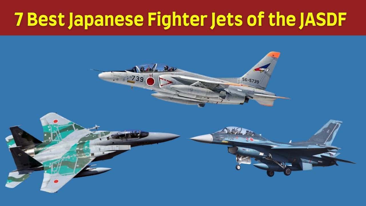 7 best Japanese fighter jets of the Japan Air Self Defense Force