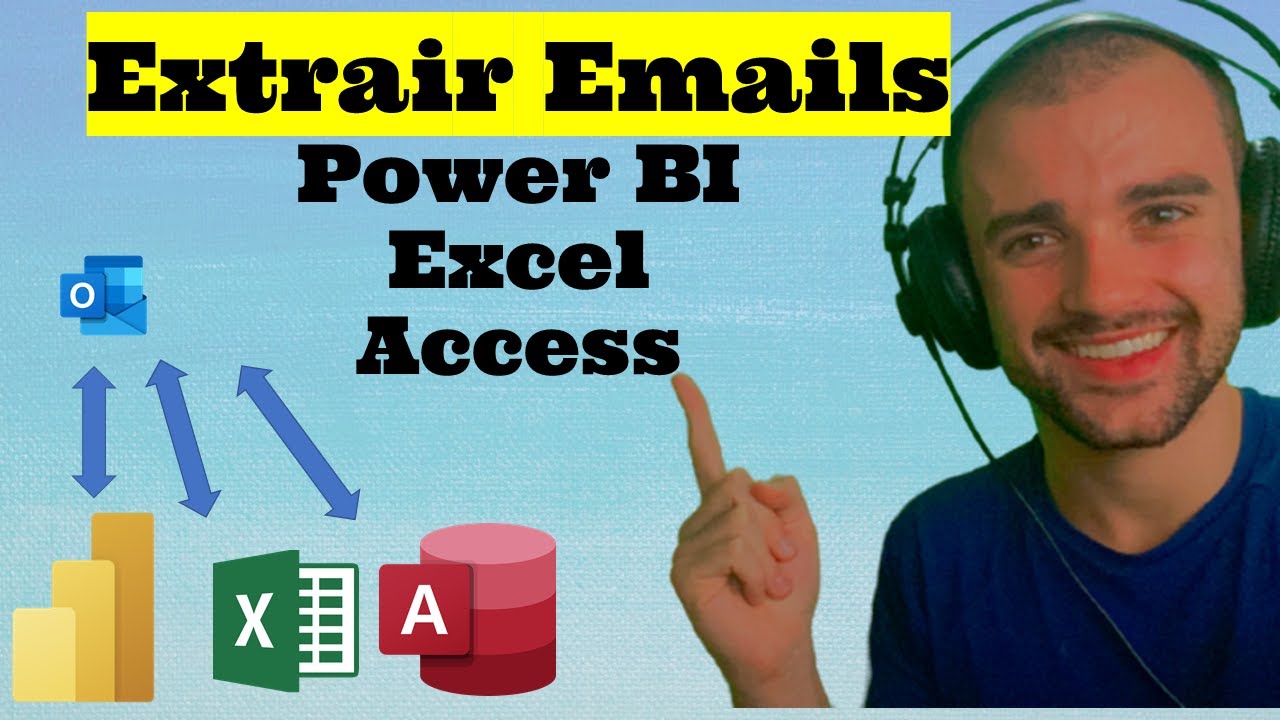 Ler e extrair dados de e-mail com Power Query (#Excel #PowerBI) - Consultar e-mail com SQL no Access