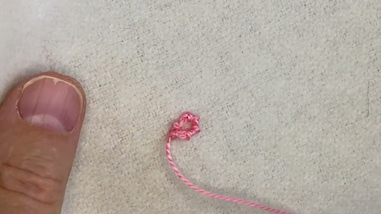 Raised Cup Stitch