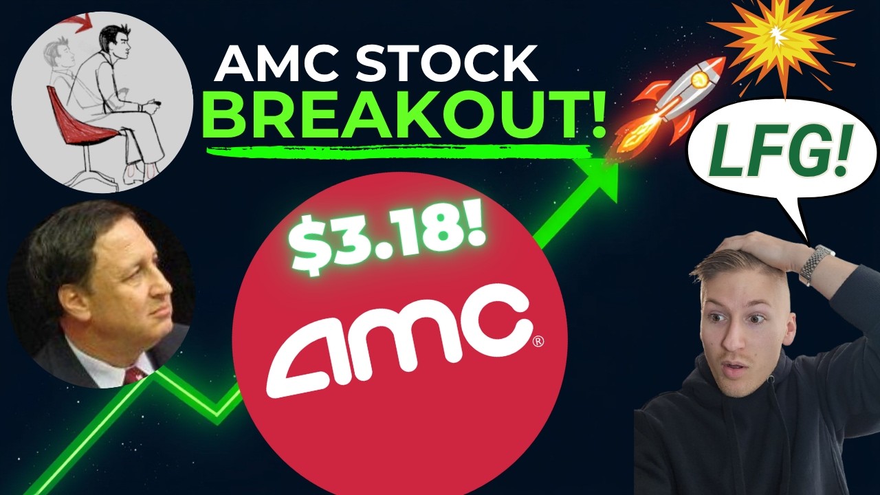 AMC ПРОРВАЛАСЬ, ПОКА РЫНОК ОБВАЛИВАЕТСЯ!? Что происходит?