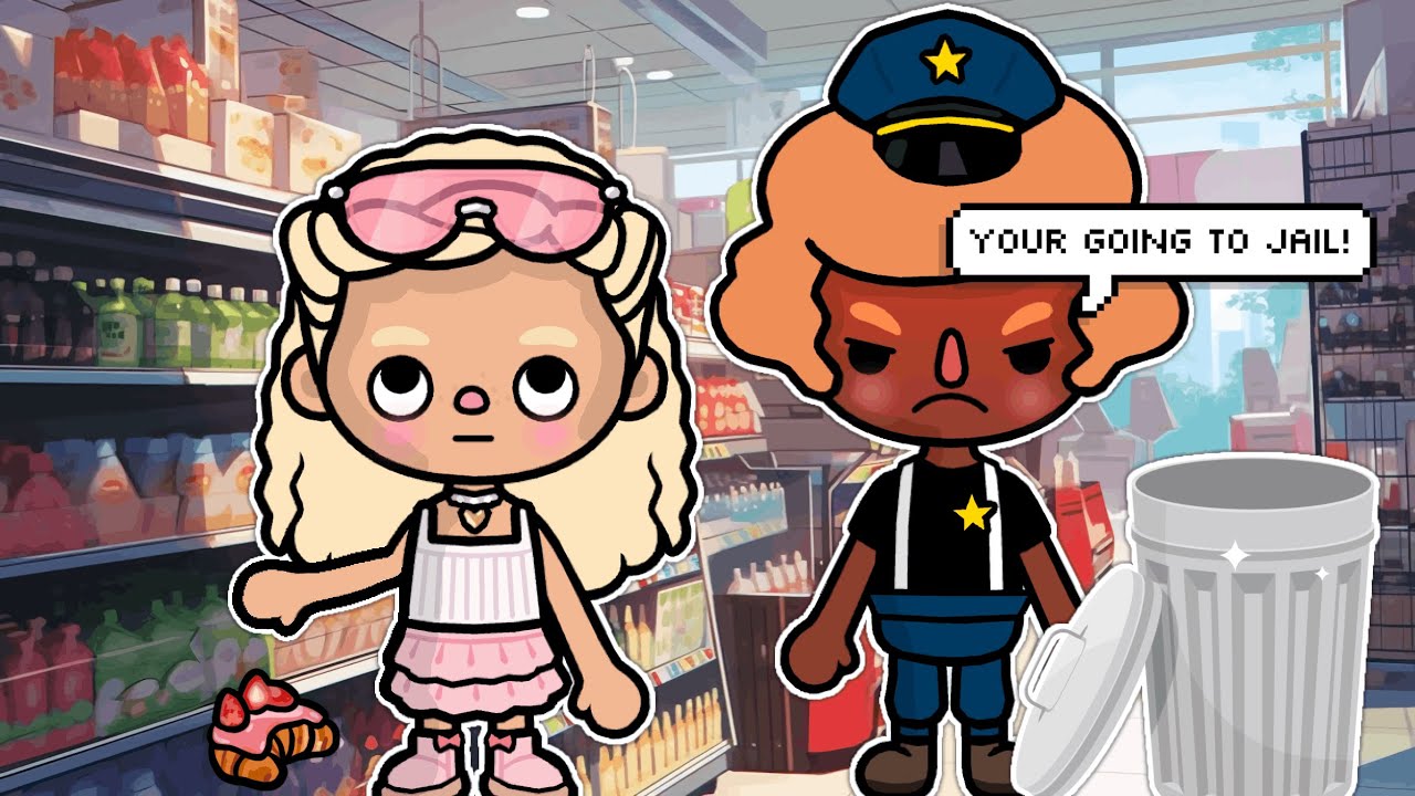 The *LITTERING* Kid 🗑️🍕|| *WITH VOICE* 🎙️|| Toca Boca TikTok Roleplay 🩵🌈