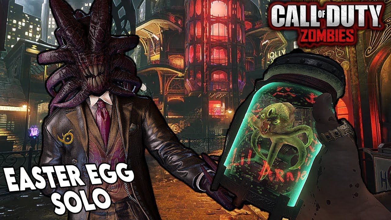 SHADOWS OF EVIL EASTER EGG EN SOLO CON MOD EN EL MEJOR MAPA INICIAL | BLACK OPS 3 ZOMBIES