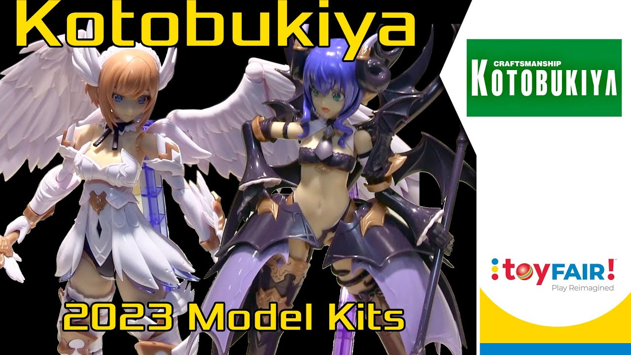 2023 Kotobukiya Model Kits - Mega Man, Frame Arms Girls & More! @Toy Fair 2023