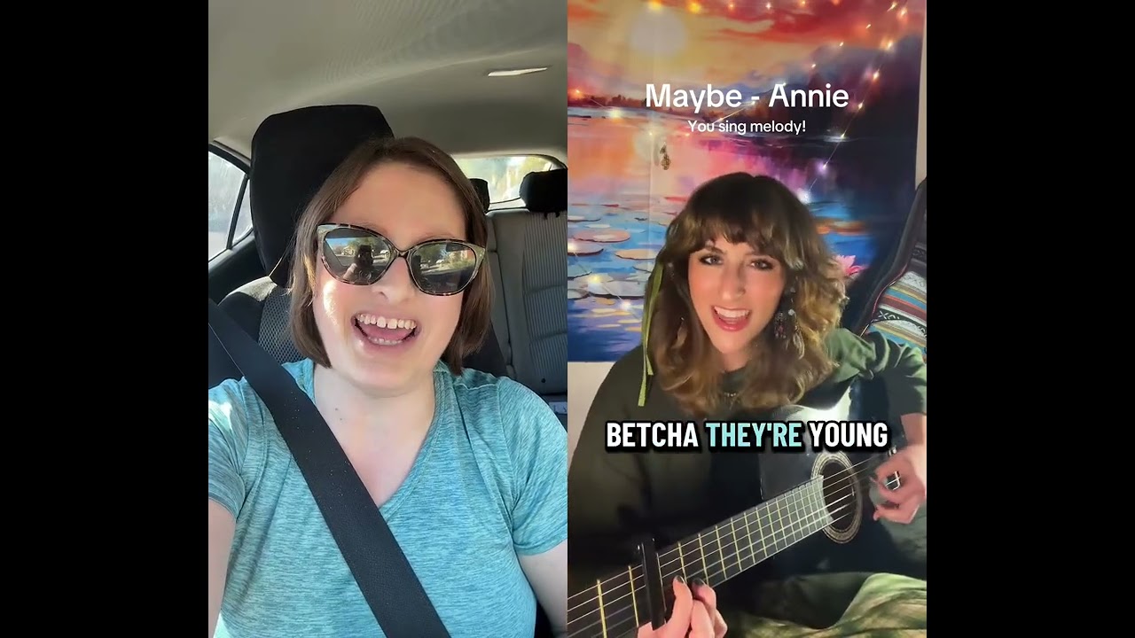 #duet with @FayChalnick #musicaltheatre #annie #singing 