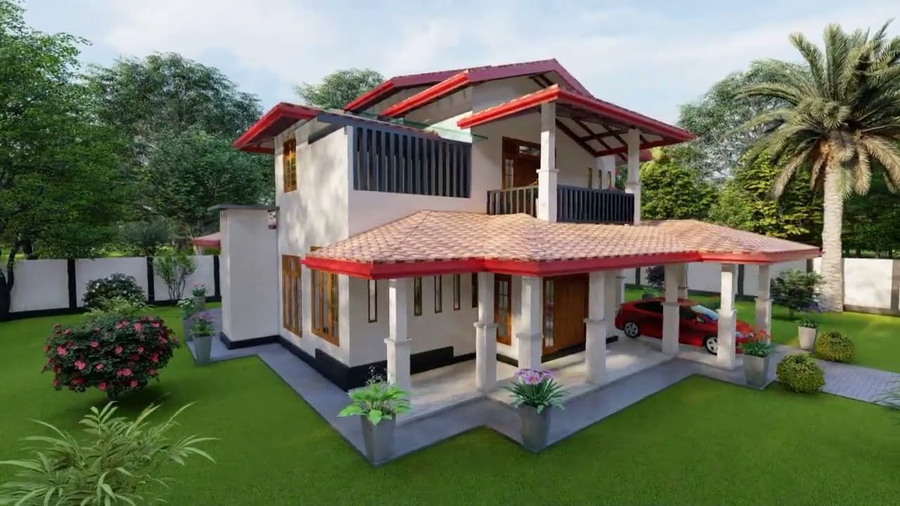 කාමර 5 කින් සමන්විත අලංකාරවත් දෙම්හල් නිවසක් කාන්ති මහත්මිය මීරිගම