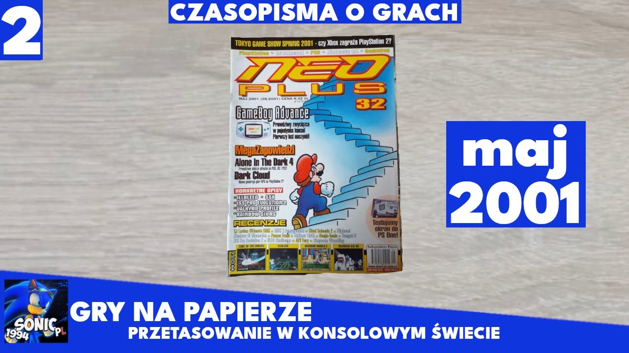Gry na papierze #2 - Neo Plus, nr. 32 z maja 2001