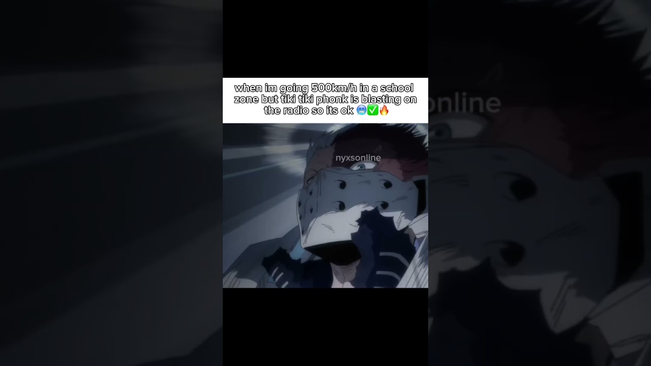 The AURA of tiki tiki phonk&hellip;🥶🗿🍷‼️🔥 #anime #nyxsonline #tikitiki #phonk #funk #funny #meme