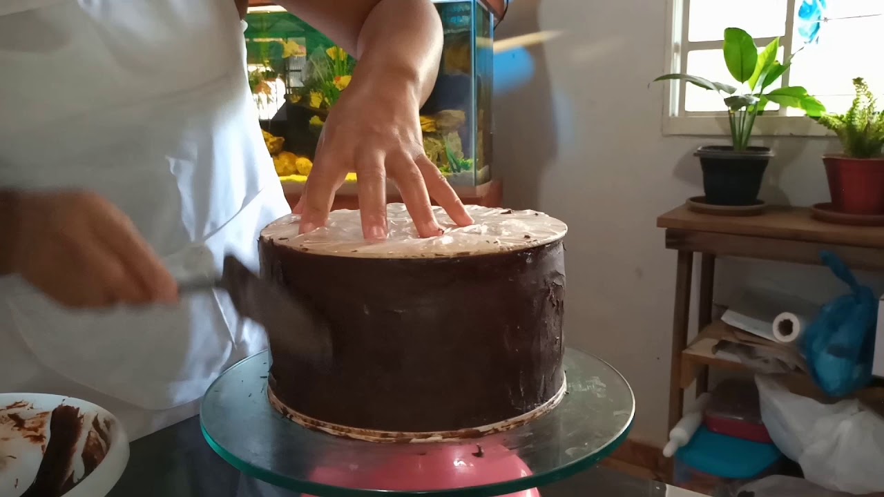 COMO BLINDAR BOLO COM GANACHE E GUIA🤩🤩🤩