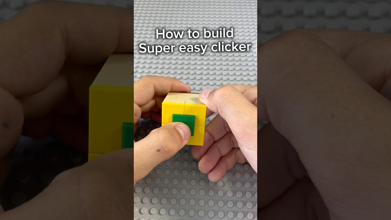 Lego Click Button