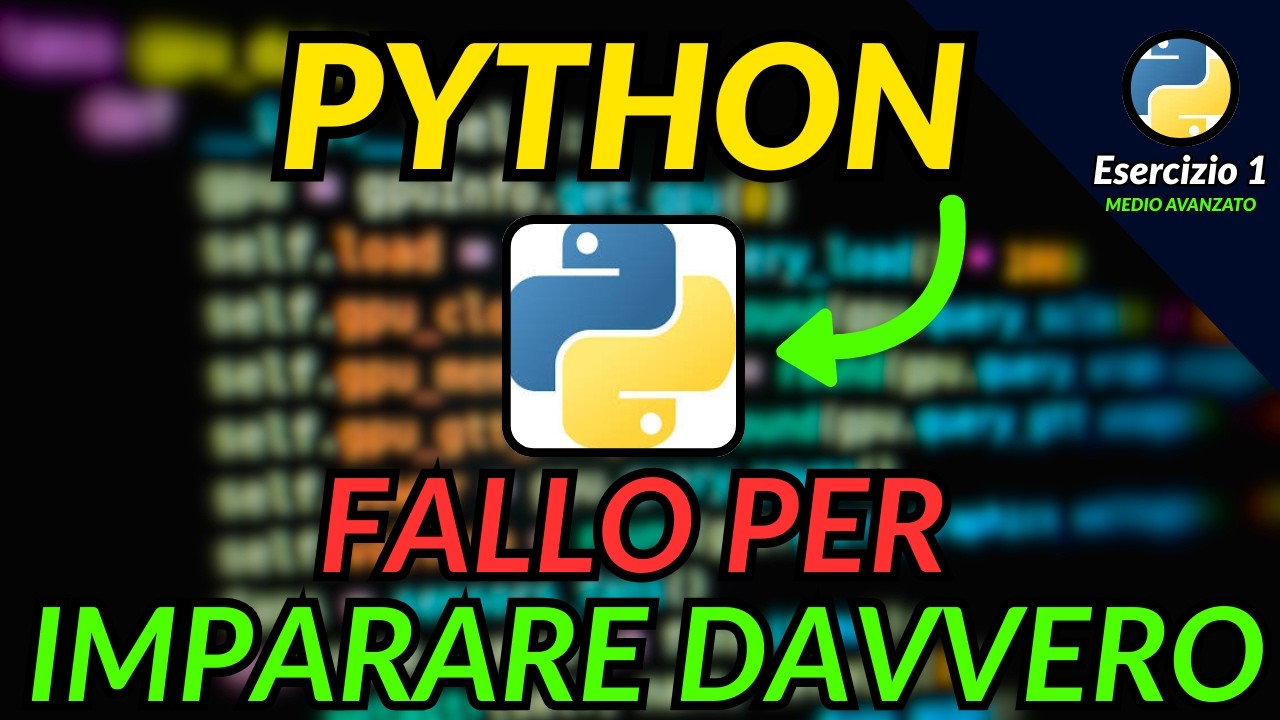 Costruiamo una CALCOLATRICE in PYTHON pt.3 | Esercizio fondamentale