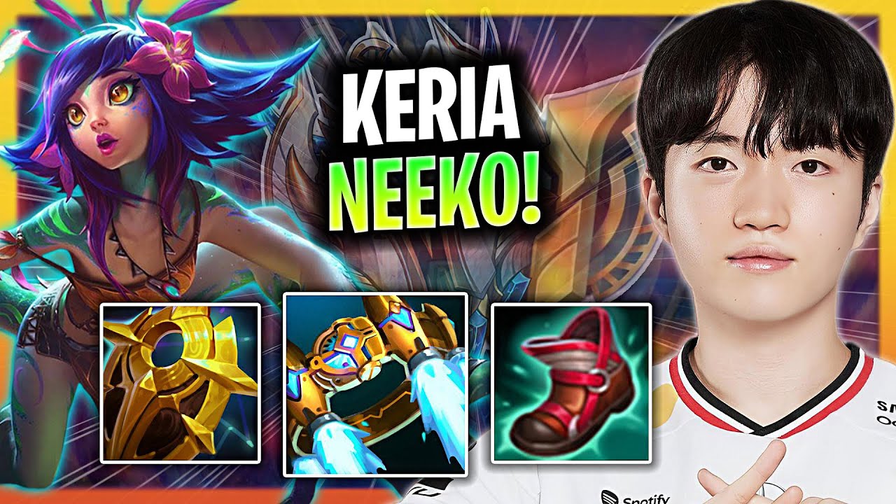 KERIA PLAYS HIS ICONIC NEEKO! | T1 Keria Plays Neeko Support vs Nautilus!  Season 2025