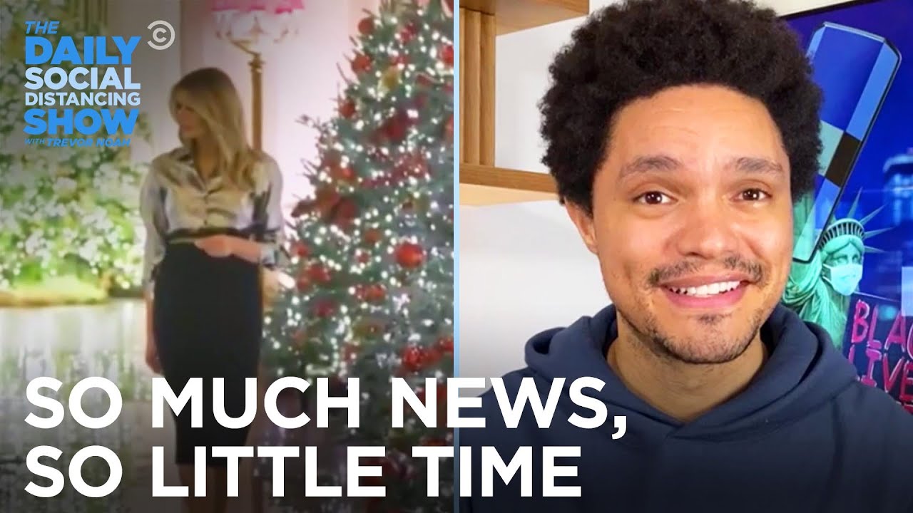 Melania’s Christmas Redemption & The CDC’s Vaccine Plan | The Daily Social Distancing Show