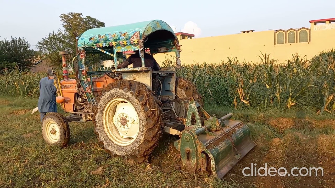 FIAT 480 | 1986 Model | Italy made | Chamber Engine | Rotavator Performance, KPK Pakistan