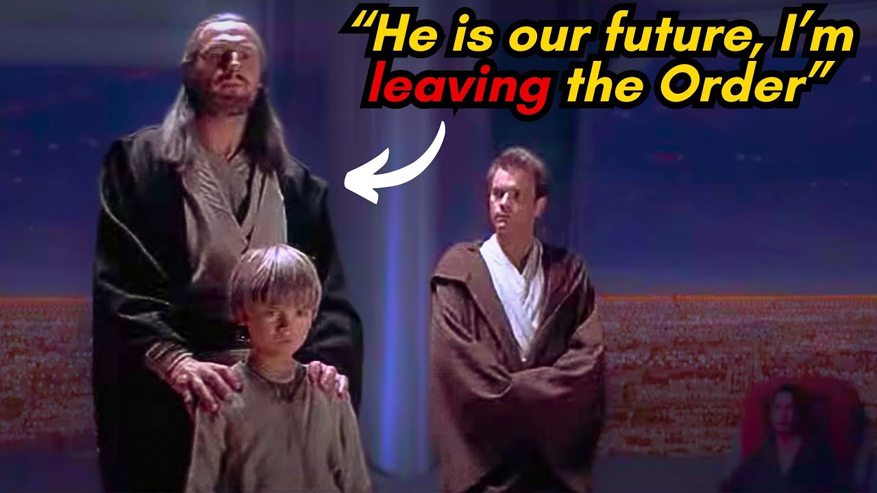 What If Qui-Gon Left the Order to Train Anakin