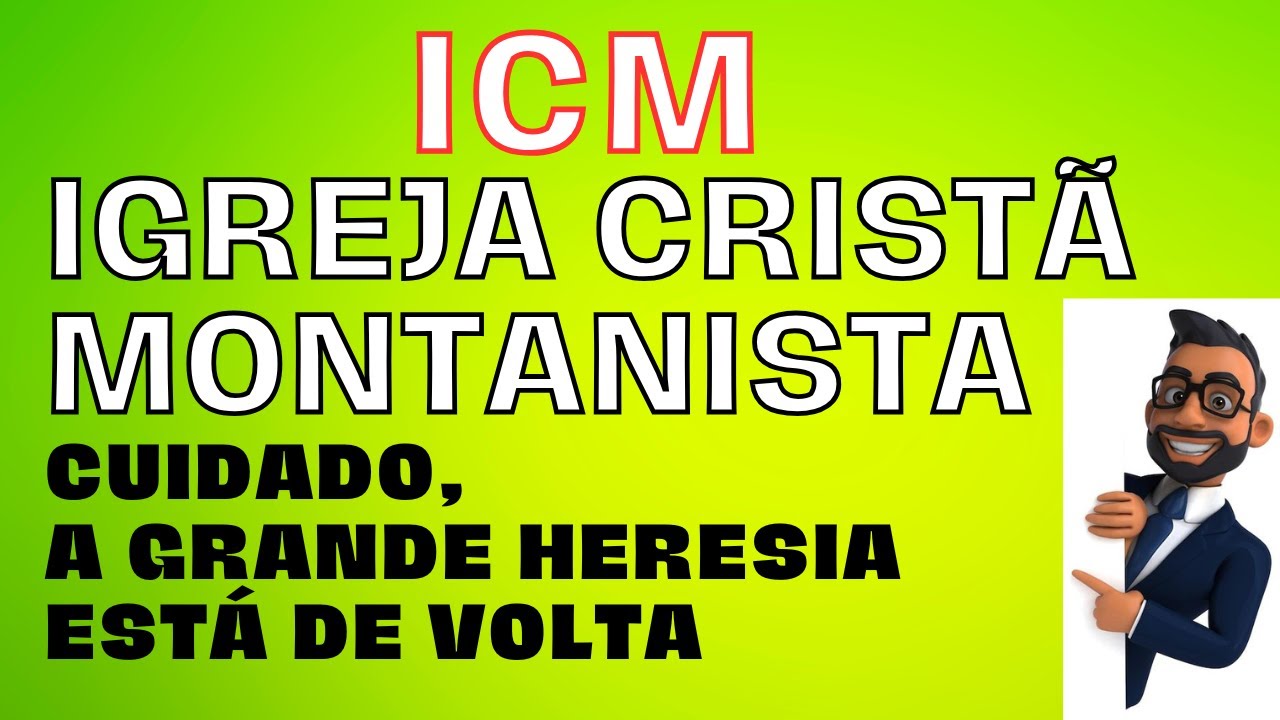 ICM: Igreja Cristã Maranata ou MONTANISTA? Heresia antiga com roupa nova. Fujam enquanto é tempo.