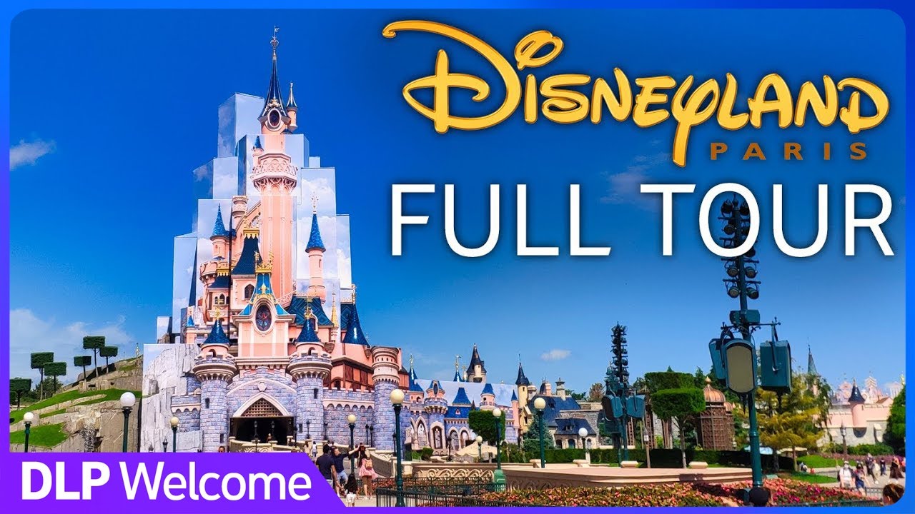 [4K] Disneyland Paris - Complete Walkthrough - Summer 2021
