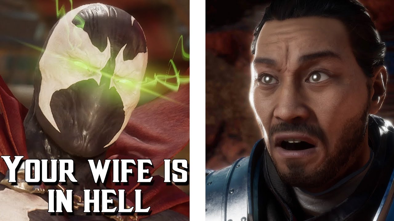 Mortal Kombat 11 — самые ЖЕСТОКИЕ вступительные диалоги Спауна!