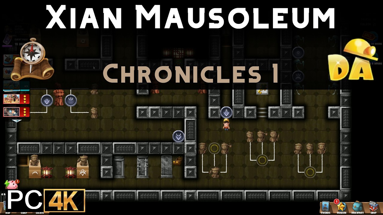 Xian Mausoleum | Chronicles 1 #4 (PC) | Diggy's Adventure