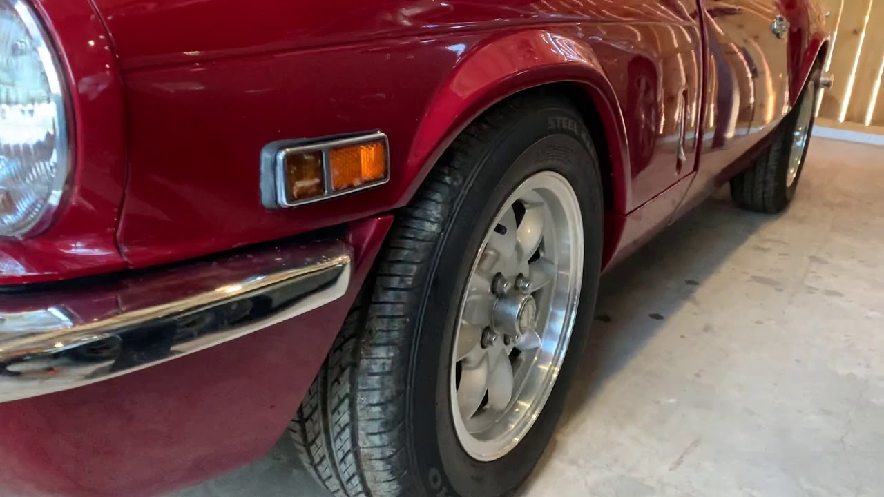 1973 Triumph GT6 MK III Walk Around and Cold Start Video