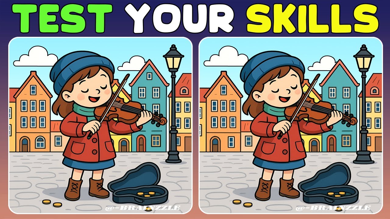 Find The 3 Differences | Hard Visual Puzzle《95% Can’t Do It》