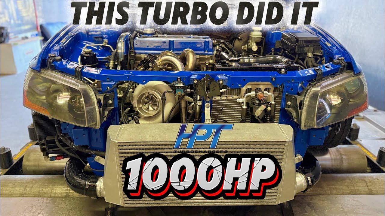 Best Turbo for 1000 HP Evo 8? Watch the HPT F3 6870 in Action
