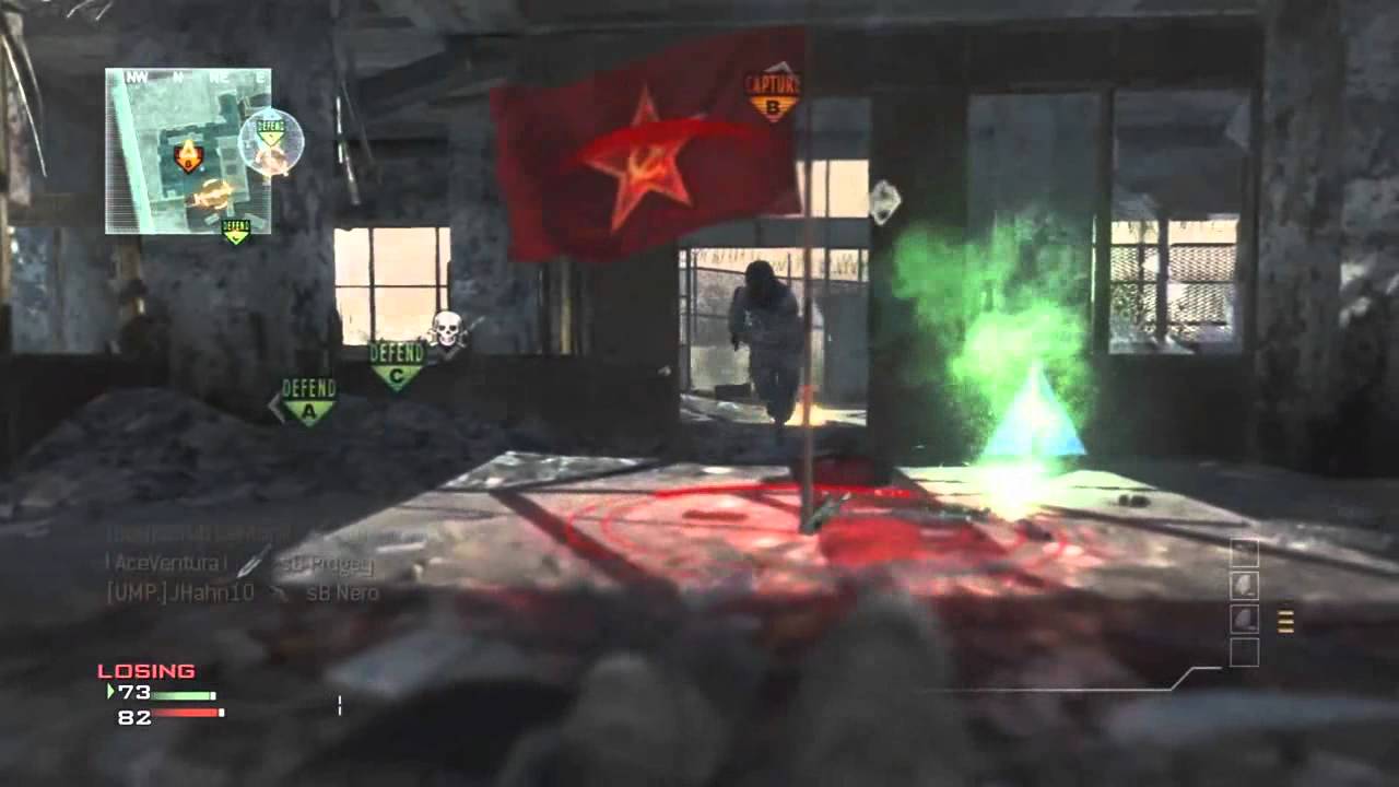 MW3: Greatest Victory in MW3 History! (Team Wins Dom without a Single Kill)