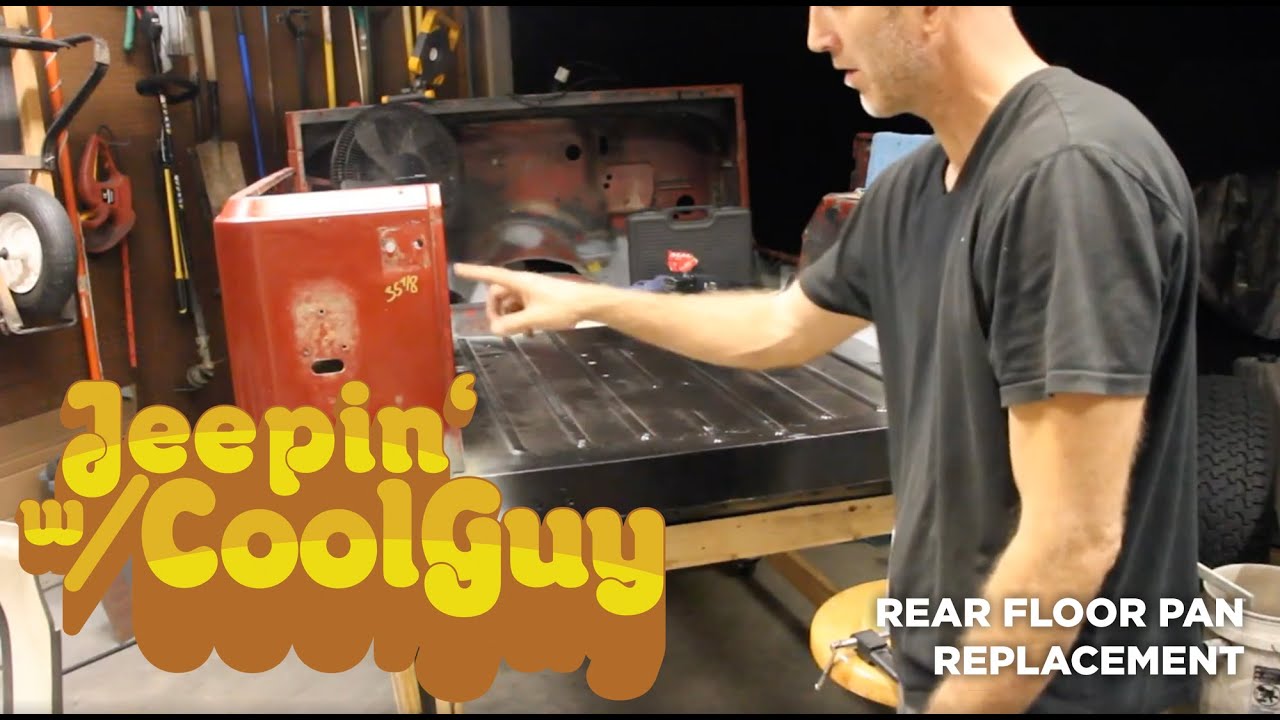 Jeep CJ7 Rear Floor Pan Replacement