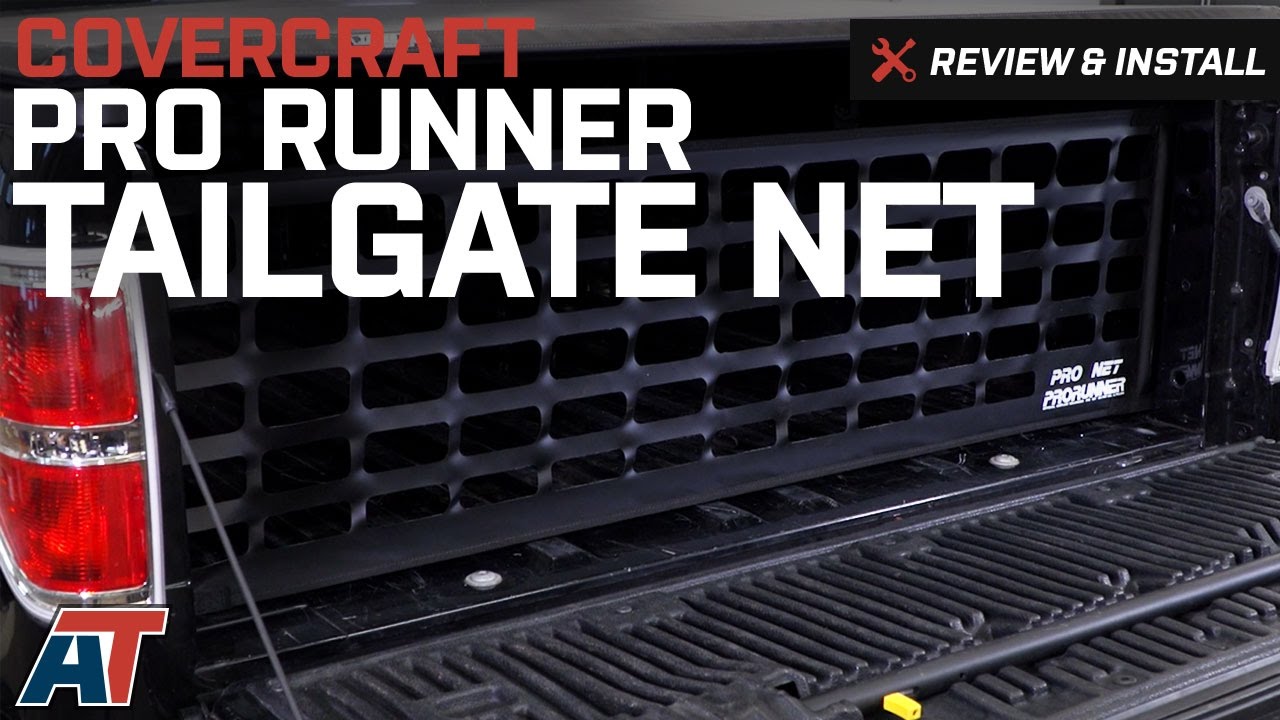 1997-2017 F150 Covercraft Pro Runner Tailgate Net Review & Install
