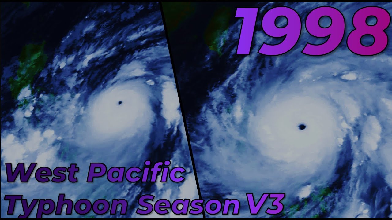 1998 Pacific Typhoon Season Animation V3