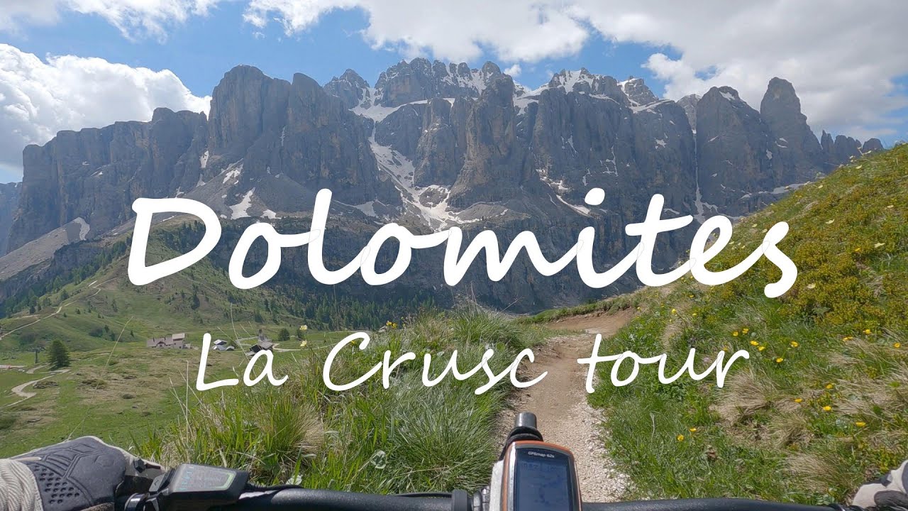 An EMTB adventure ride from Val Gardena to Alta Badia in the Dolomites