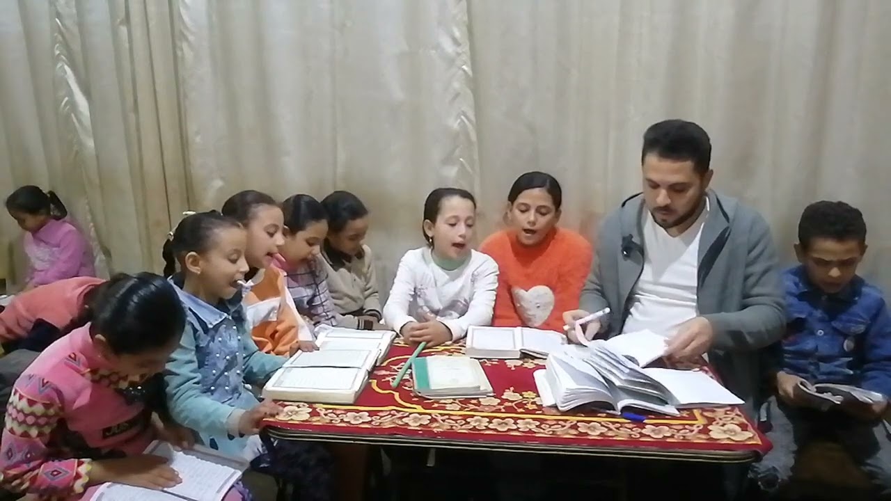تصحيح التلاوة للأطفال - تحفيظ القرآن الكريم - سورة النجم 