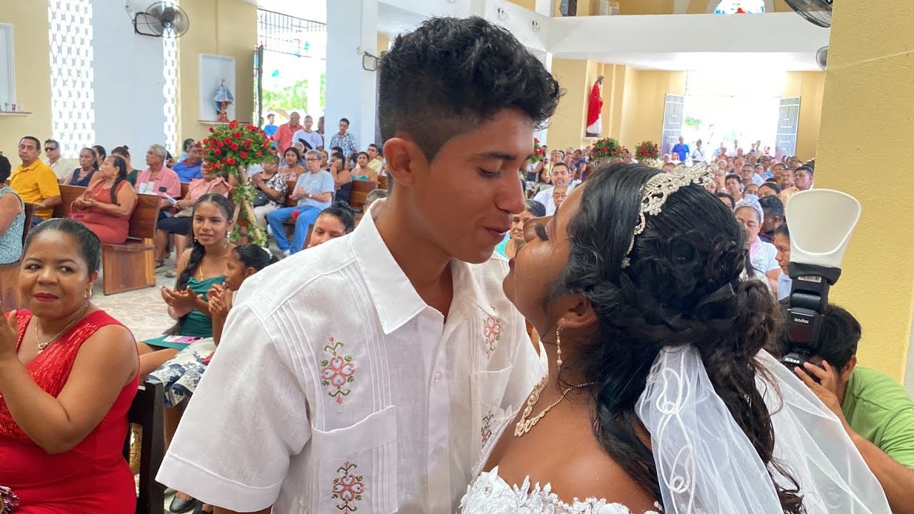 Boda de Luis Daniel Valente y Marisol López en Santa Elena Mpio de San Marcos, Gro, Mex.