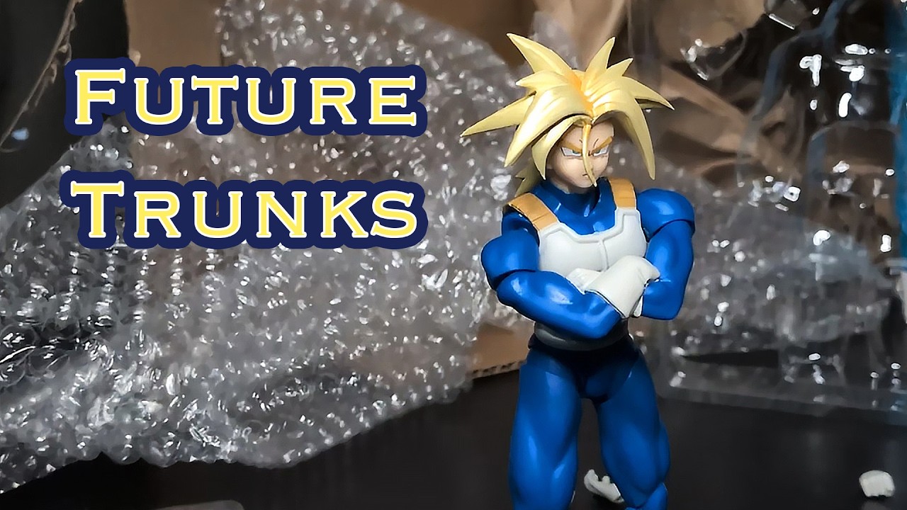 S.H. Figuarts FUTURE TRUNKS Dragon Ball Z Figure Review